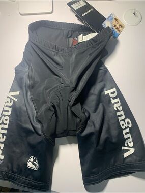 Giordana Vanguard Men's Black Athletic Cycling Shorts